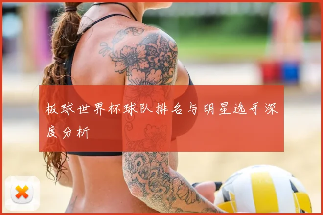 板球世界杯球队排名与明星选手深度分析