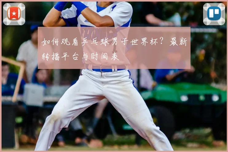 如何观看乒乓球男子世界杯?最新转播平台与时间表
